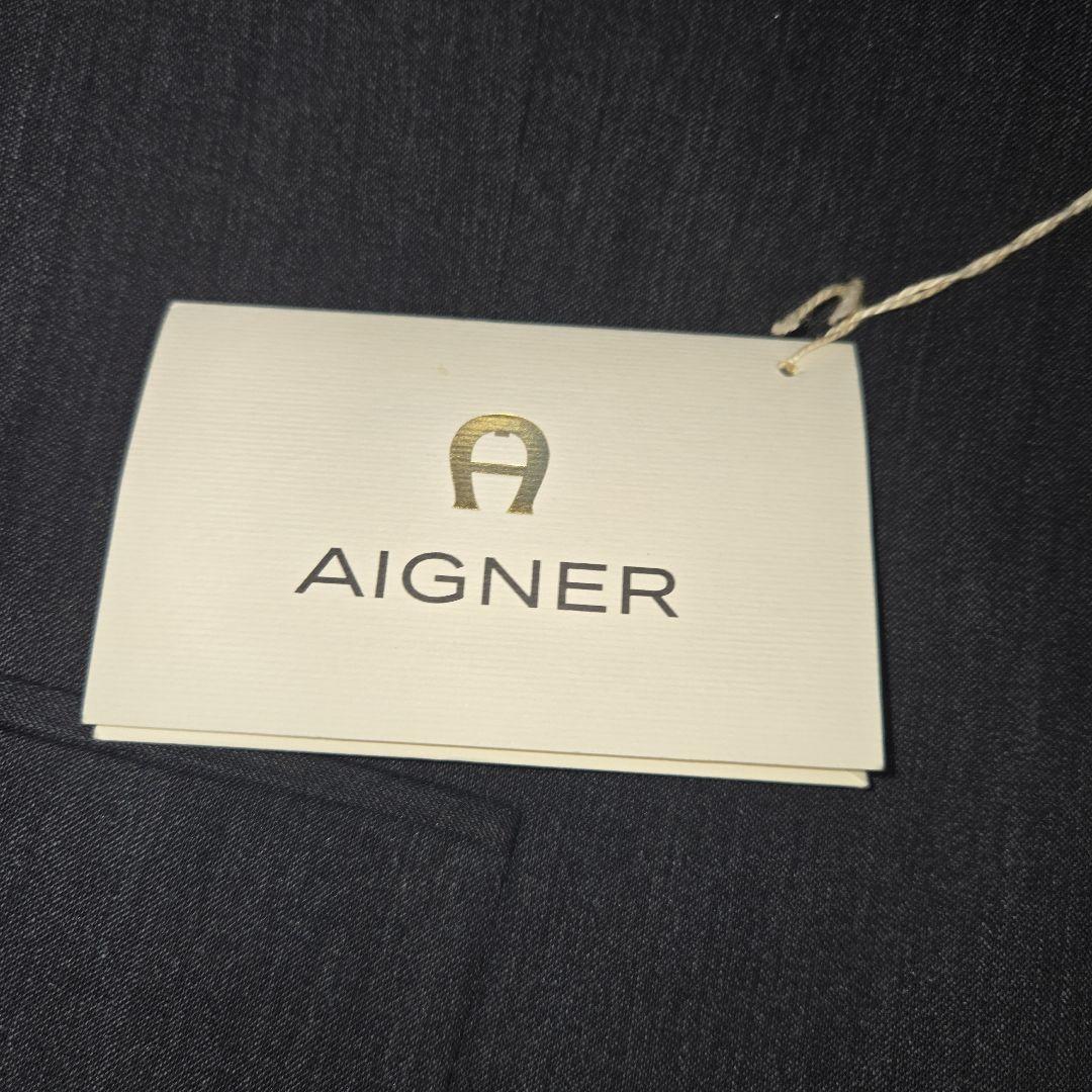 【新品タグ付き✨】AIGNER Zegna 生地 メンズスーツセットアップ 46
