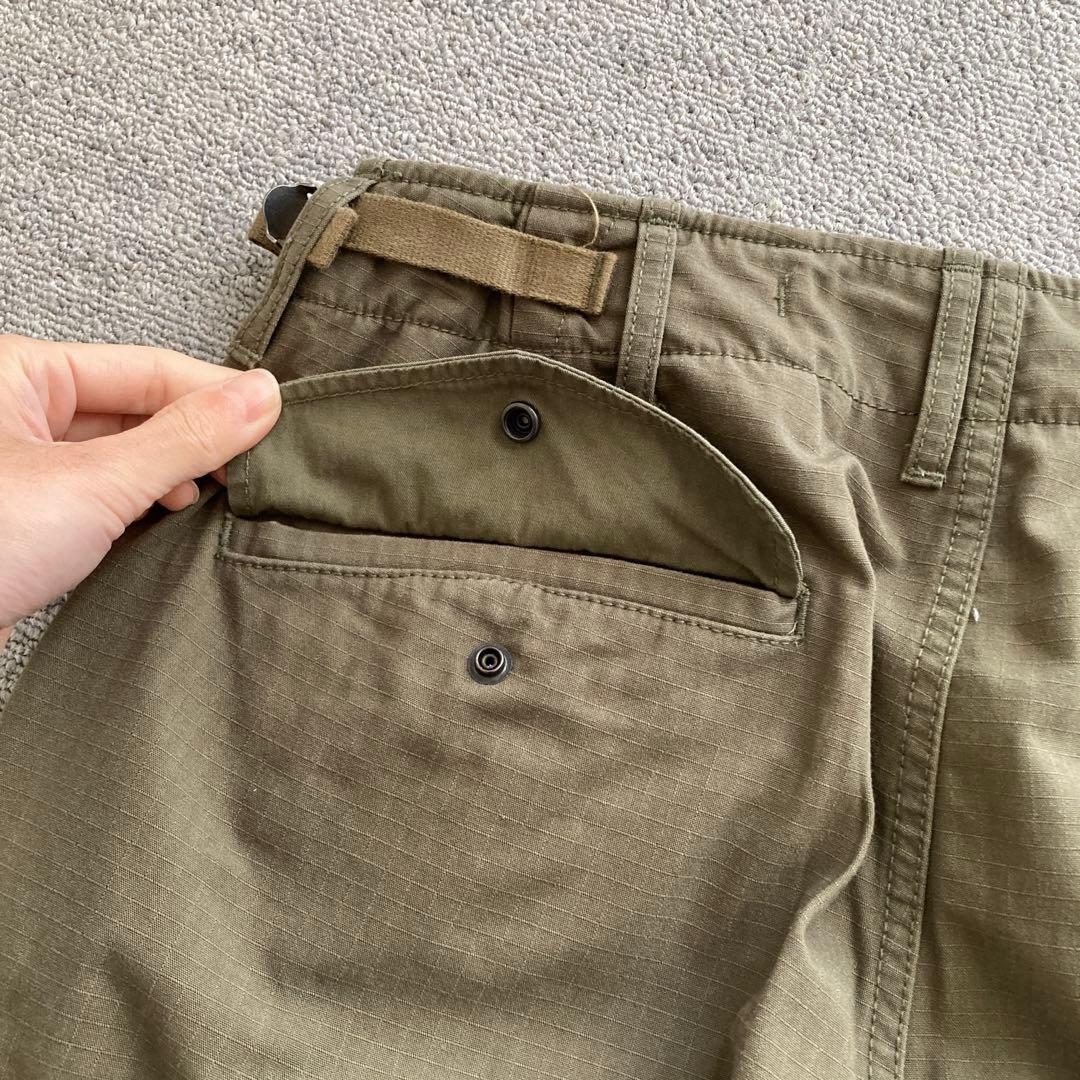 【ほぼ新品】WSサイズ ナナミカ カーゴパンツ パープルレーベル M-65