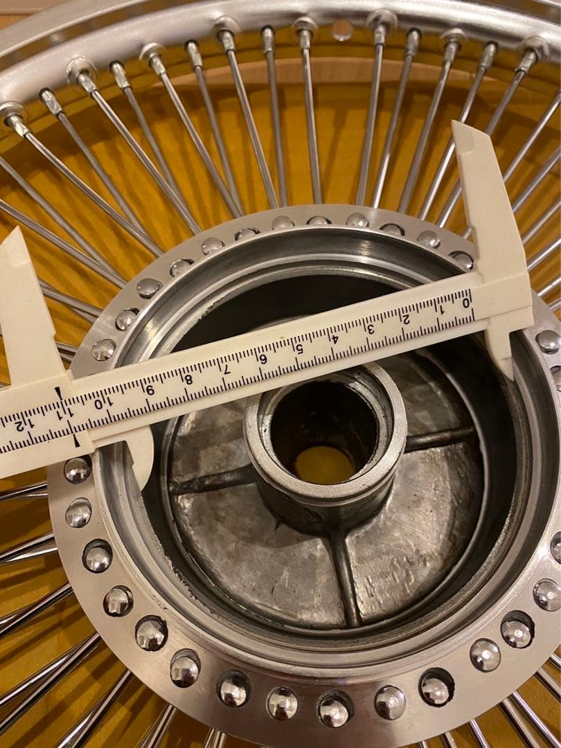 前後17インチ　スーパーカブ　WAVE110　71スポークホイール　新品　黒リム