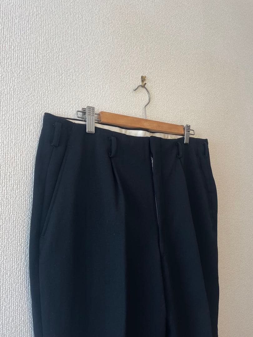 90s vintage レトロスーツ ダブル BLACK6B 菅田将暉　純毛質