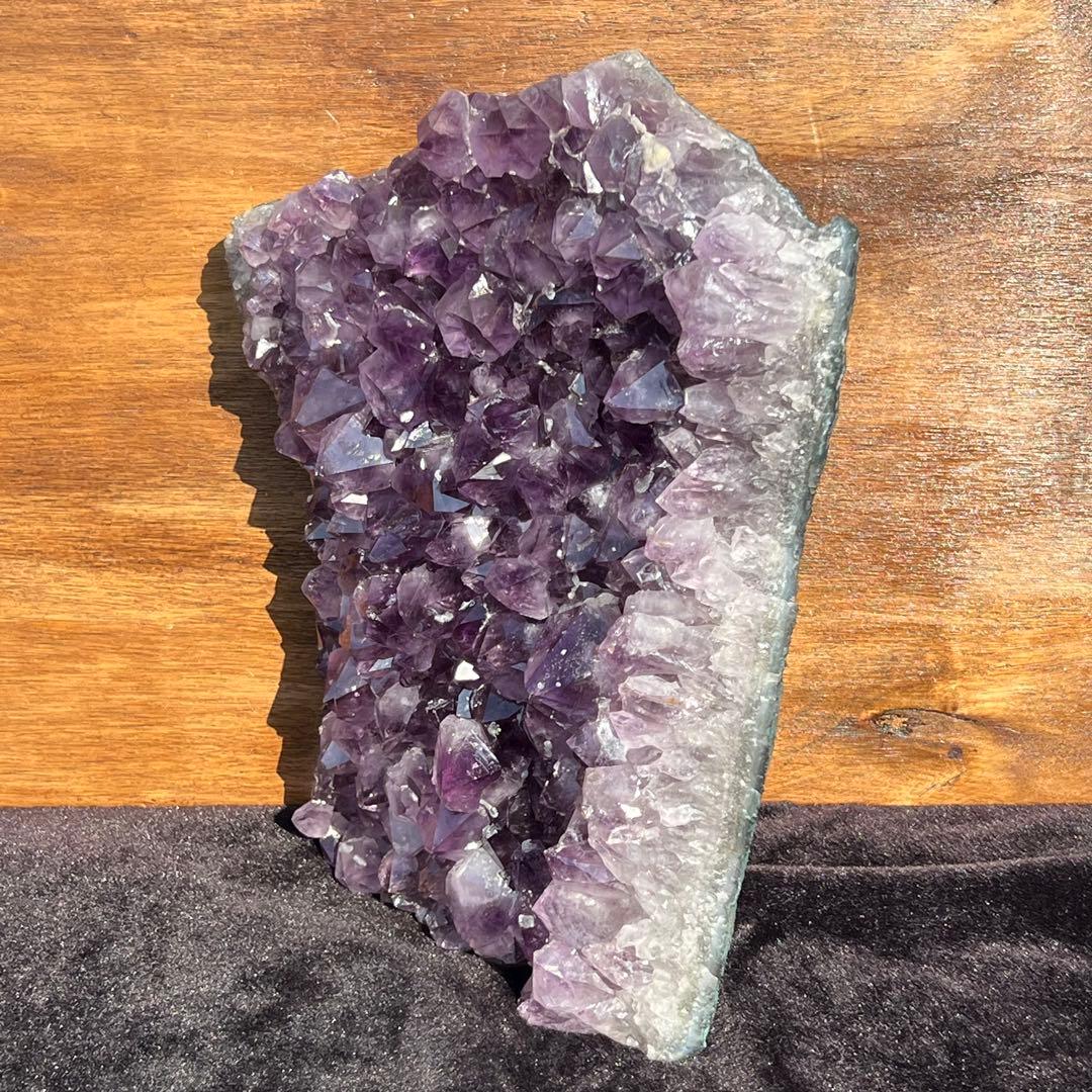✳️✨特大サイズ美紫結晶✨最強浄化や魔除にも✨アメジスト クラスター 天然石 原石