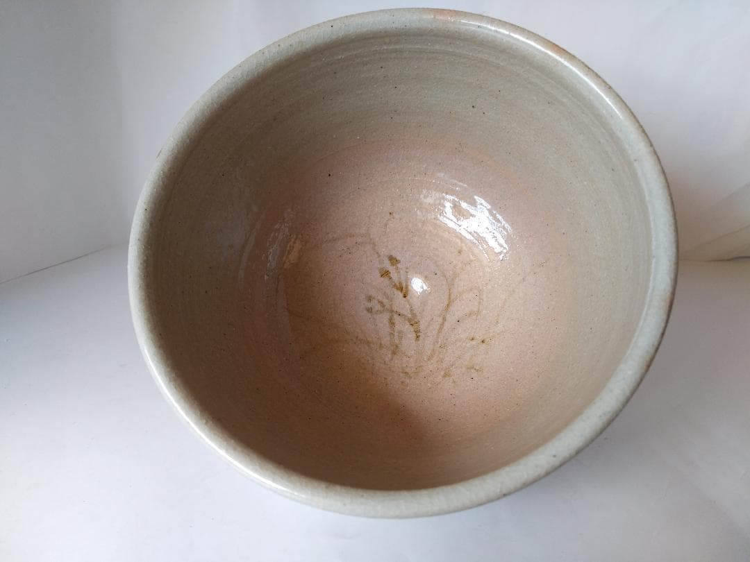 絵唐津 鳥獣戯画 茶碗 茶道具 唐津 抹茶碗 新品 未使用 です。