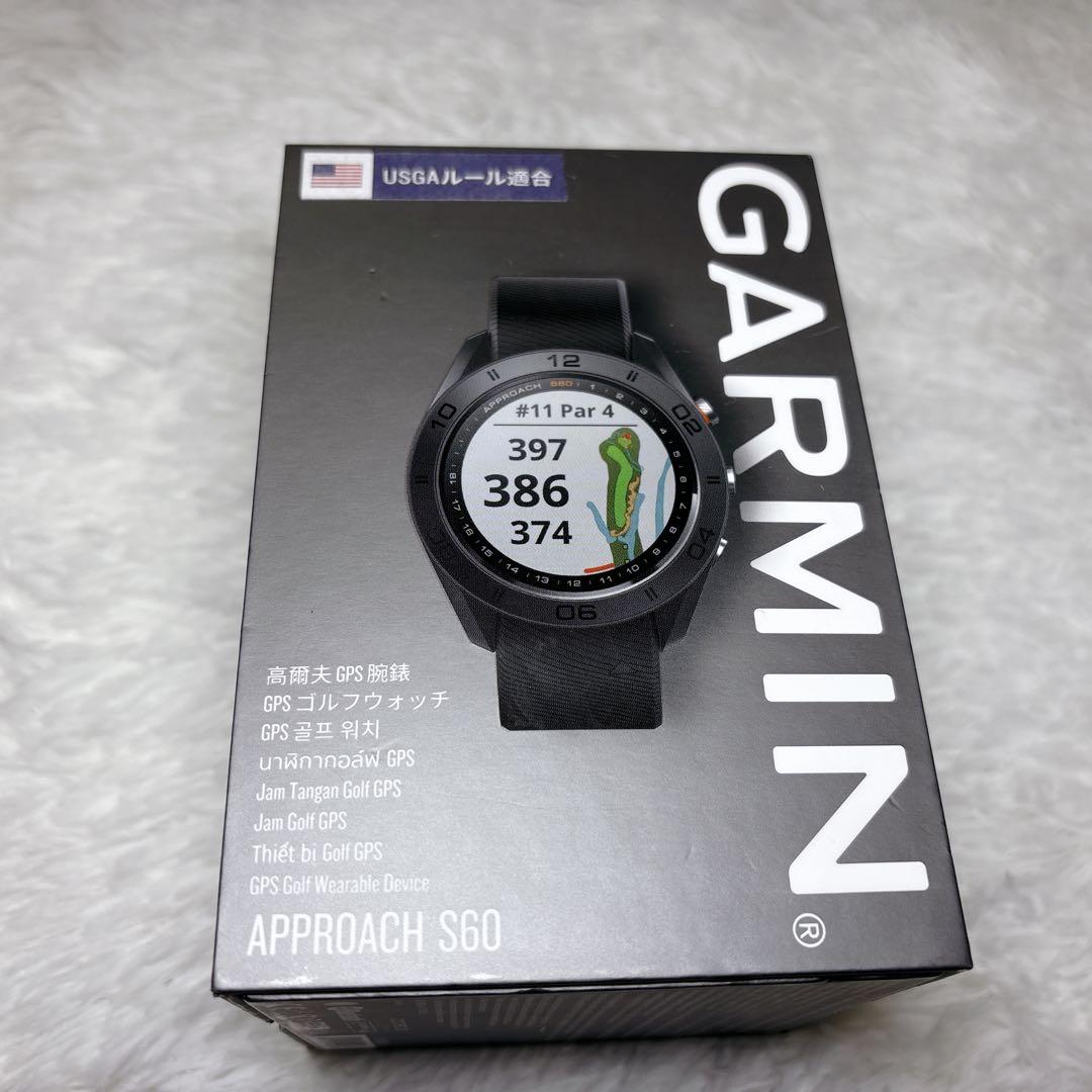 【美品】 GARMIN Approach S60 GPSゴルフウォッチ 腕時計