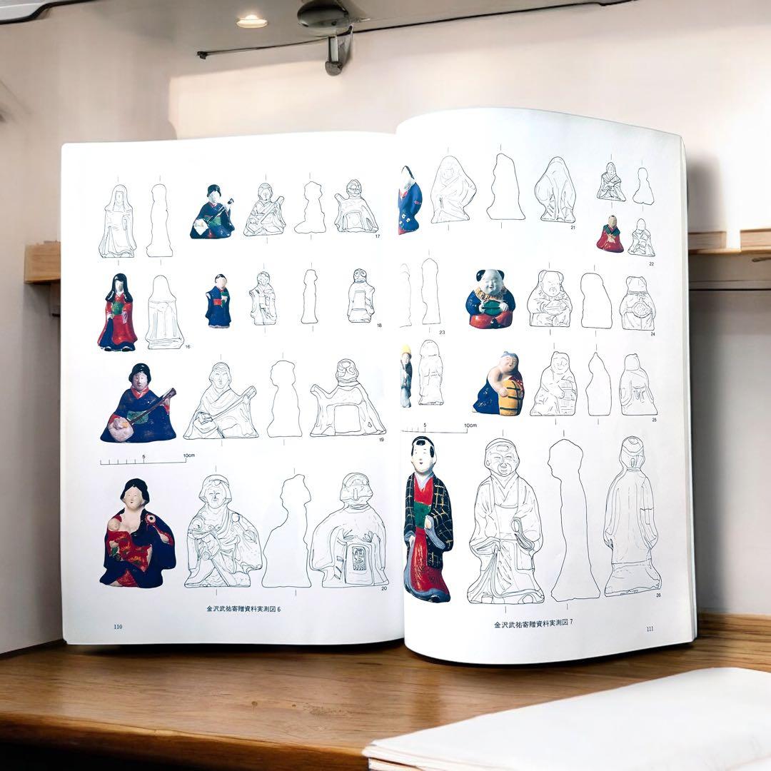 絶版 1997年 今戸焼 調査報告書第4集　図録　郷土玩具 浅草 土人形 民藝