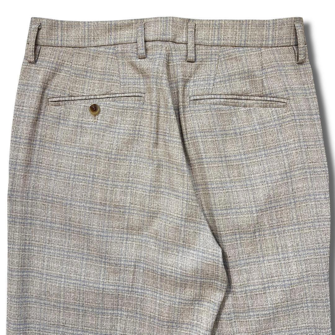 極美品 アダムエロペ × OGUZ 別注 T/R ストレッチ ルーズ スーツ M