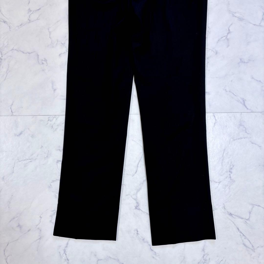 美品 バーバリー ブラックレーベル ブラック スーツ 42R L 裏地モノグラム