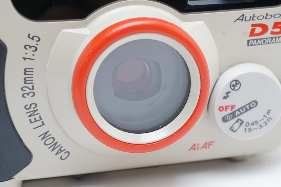 動作　CANON AUTOBOY D5 水陸両用 35mmフィルムカメラ