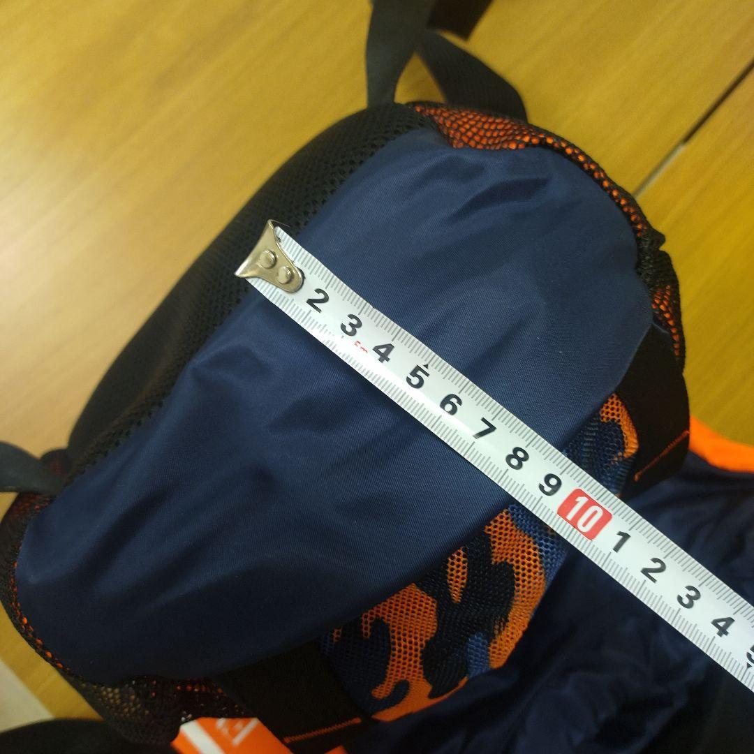 ヴィヴィ=ウエストエンド専用　EA7 バスケットボール用リュック オレンジ迷彩