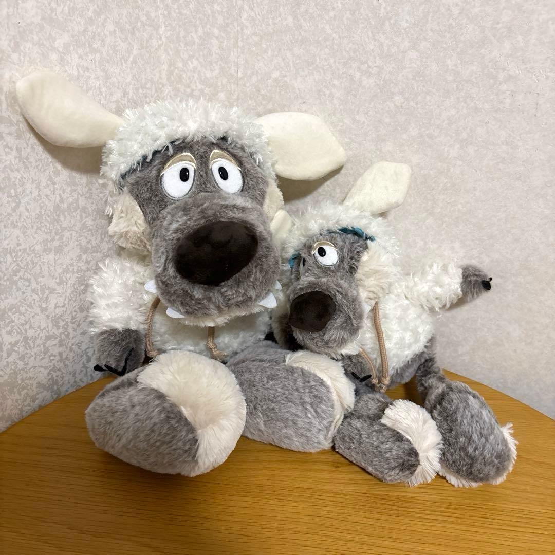 【美品】NICI ウルビー ぬいぐるみ オオカミ ウルフ ひつじ 日本未発売