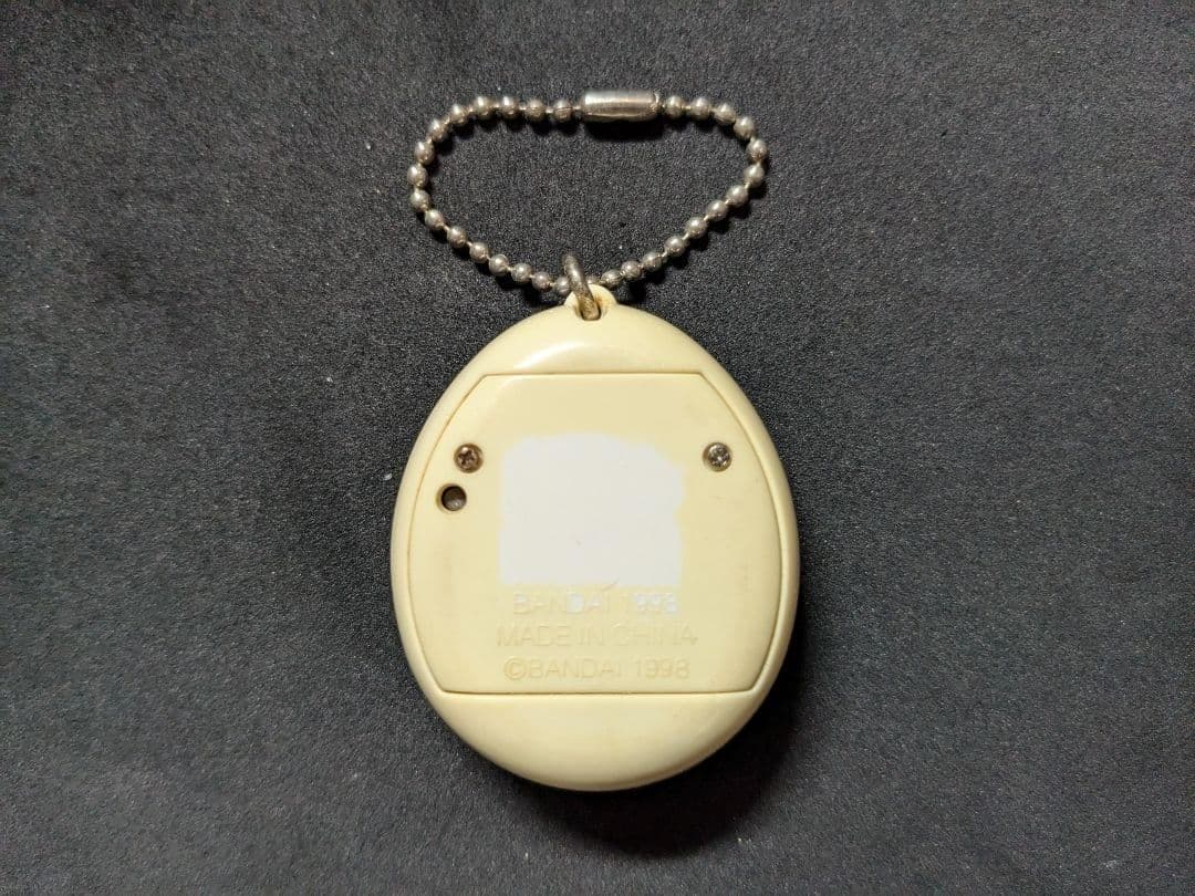 【動作確認済】デビルっちのたまごっち　パープルホワイト　日焼けあり　SHB69