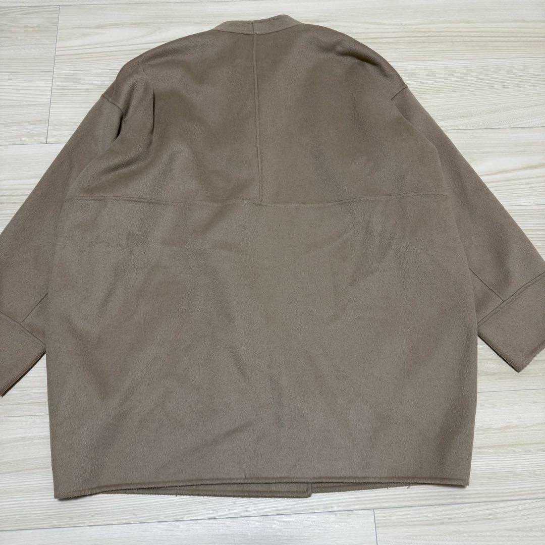 【極美品✨】DOORS ウールリバーミドルガウンコート L.GREGE