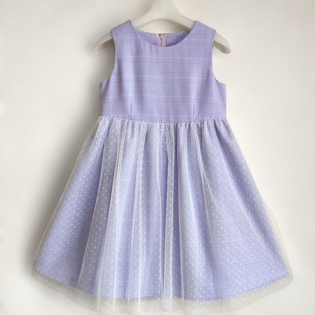120size ラベンダー セレモニー 入学 卒園 発表会 フォーマル 女の子