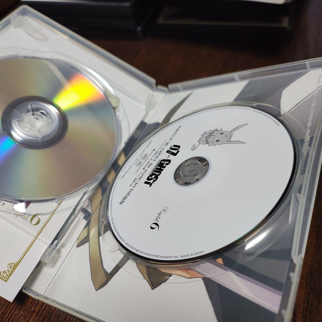 07-GHOST DVD レンタル版 1〜3、5〜10、アニメイト4、箱入6〜7