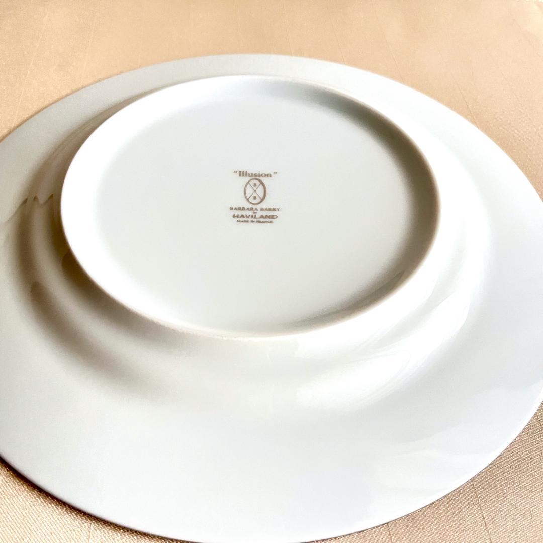 ★新品未使用　超美品★ フランス製HAVILAND デザートプレート　４枚