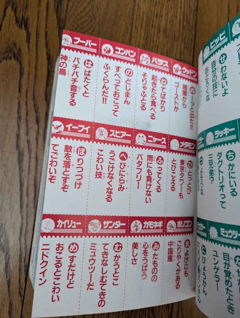 希少 コロコロコミック 1997年 １月号 ポケモン トラ・カルタ ブルーver