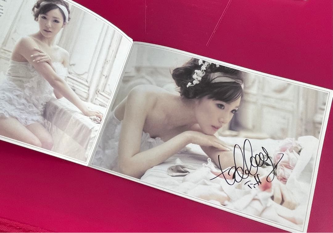 直筆サイン★ 少女時代　日本1stアルバム　韓国版