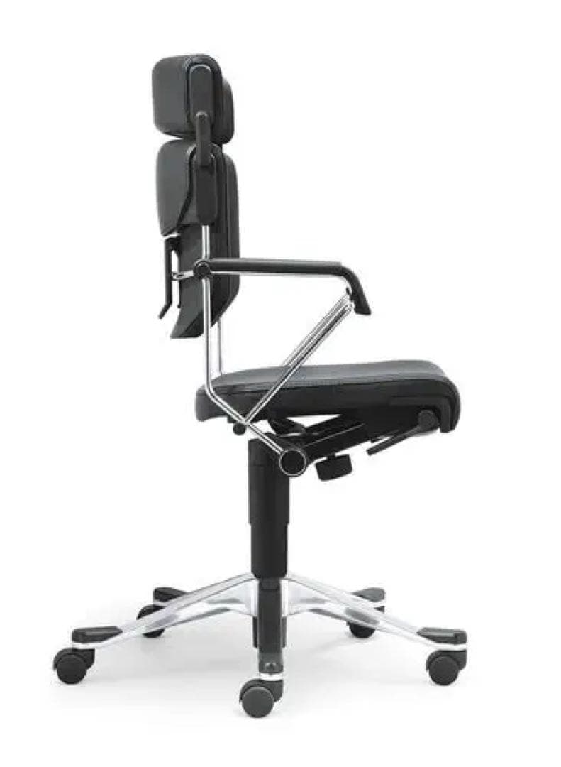 【Amami】ジロフレックス33 ブラック ハイバッグ・総本革・クローム