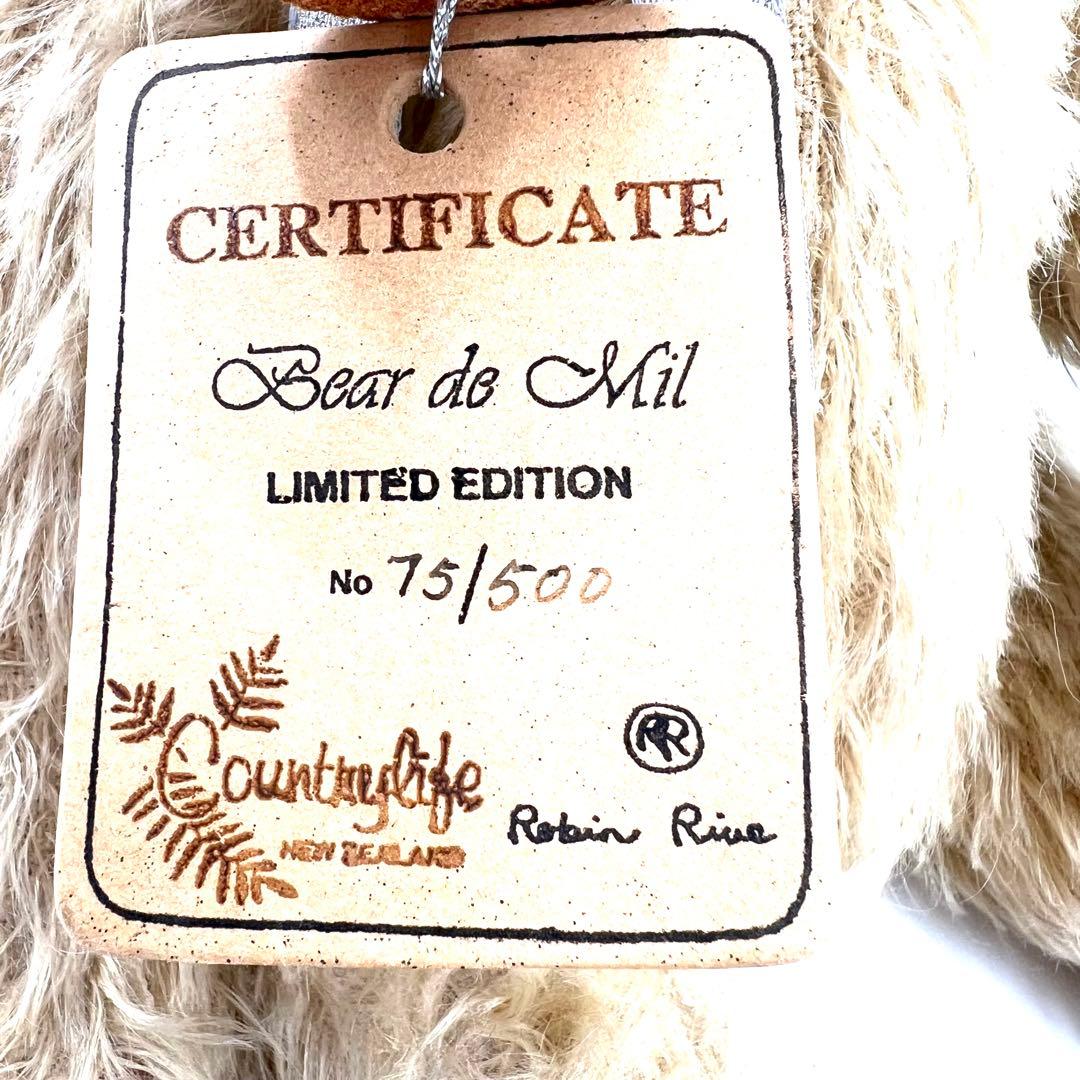 【希少】Robin Rive Bear de Mil テディベア 限定品