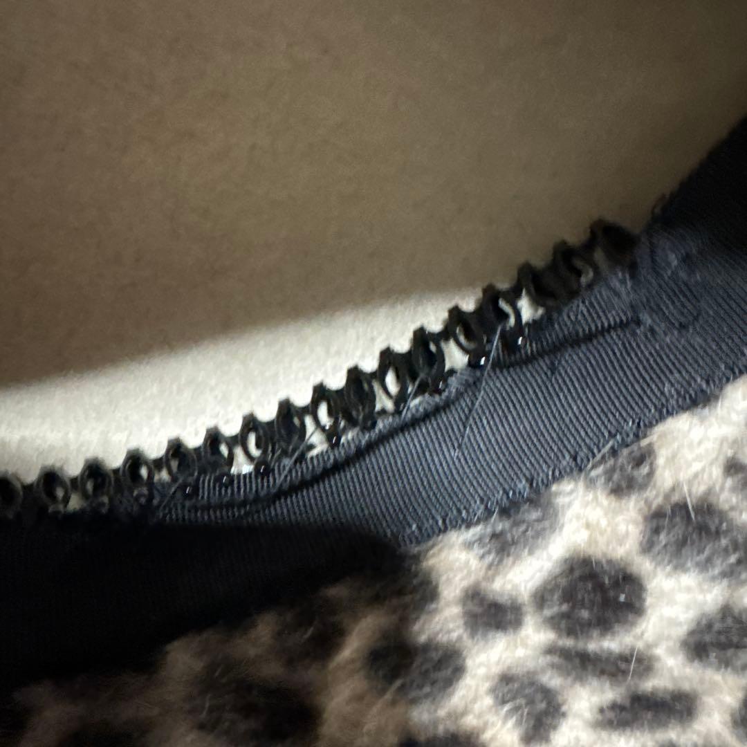 バカラ　マキシン　ヒョウ柄　帽子