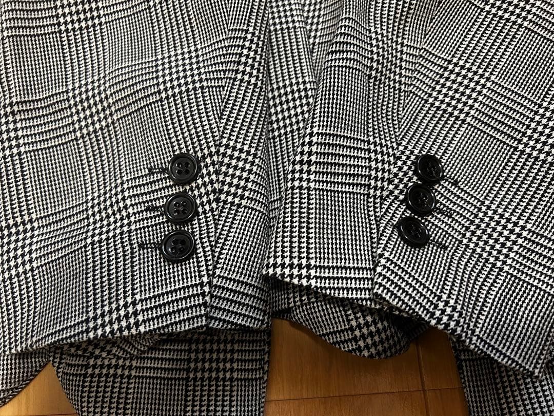 COMME des GARCONS　ジャケット　レディース　XSグレー　チェック