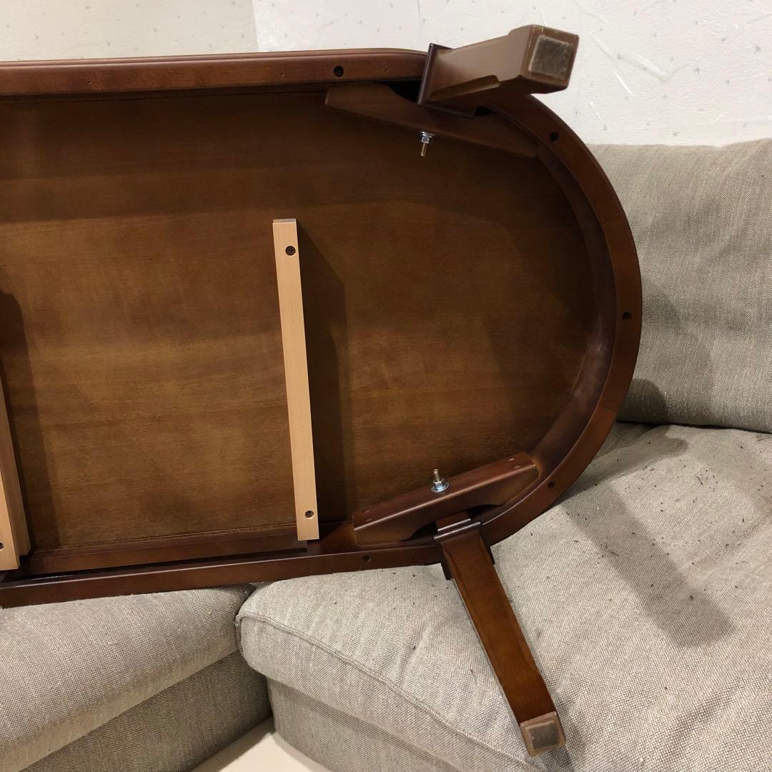 maruni マルニ木工　地中海シリーズ　センターテーブル ブラウン