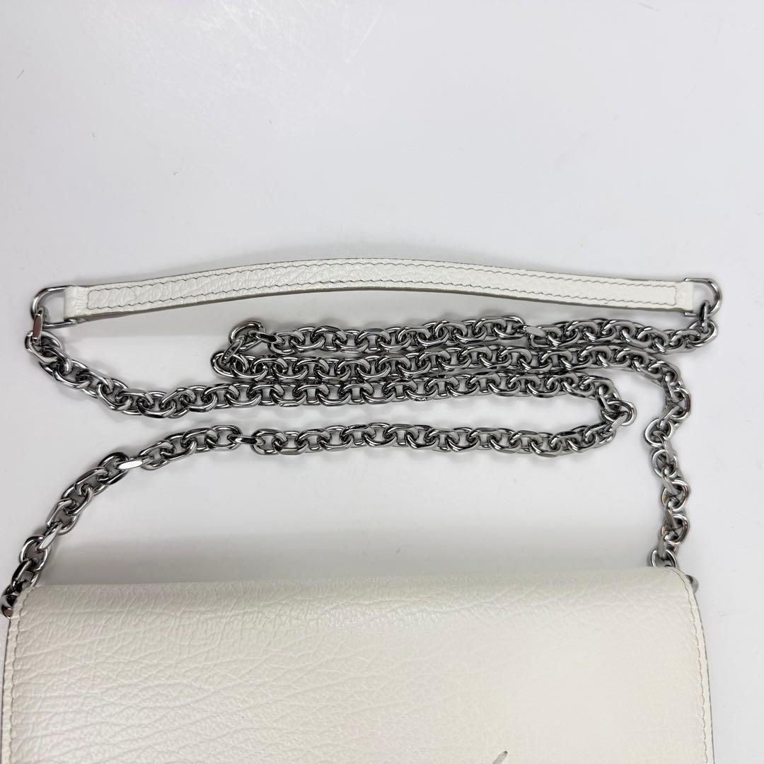 美品 Maison Margiela メゾンマルジェラ チェーンウォレット