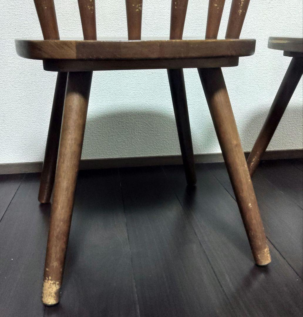 レトロ　アンティーク　ダイニングチェア　　2脚セット☆