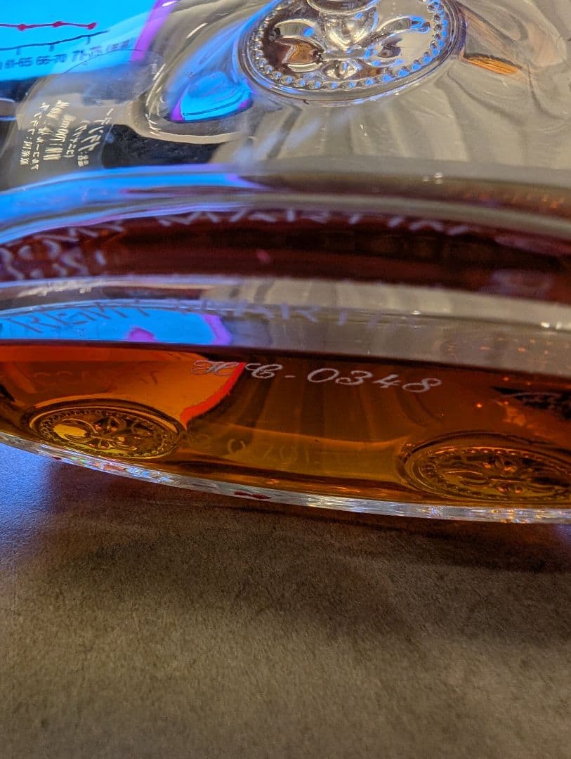 レミーマルタン　ルイ13世　バカラクリスタル　空き瓶　観音開き