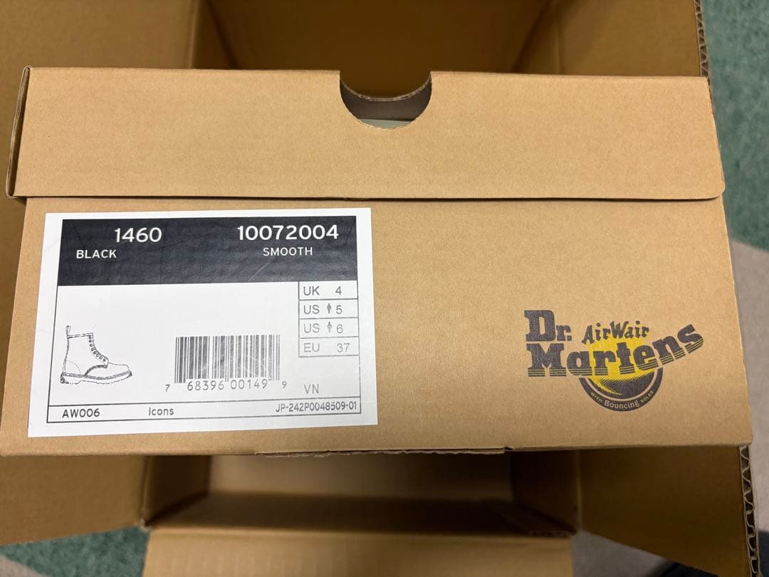 Dr.Martens 1460 BLACK 8ホール