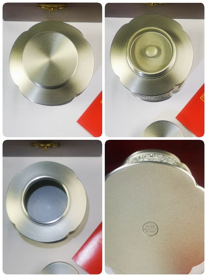 ロイヤルセランゴール ピューター 茶筒  SELANGOR 未使用品