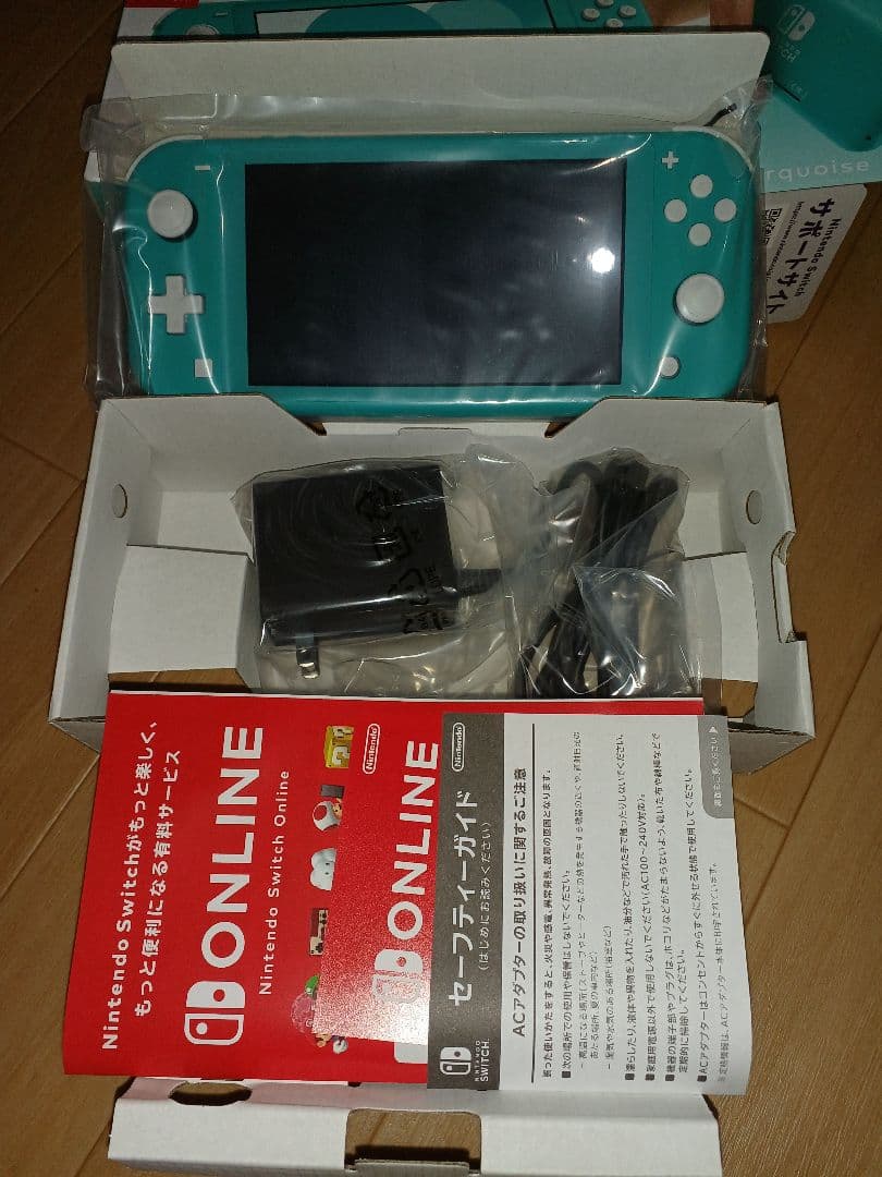 【新品未使用】任天堂 Switch Lite 2台セット　グレー&ターコイズ