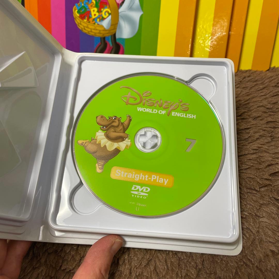 Disney's World of English 本,DVD,カードセット①