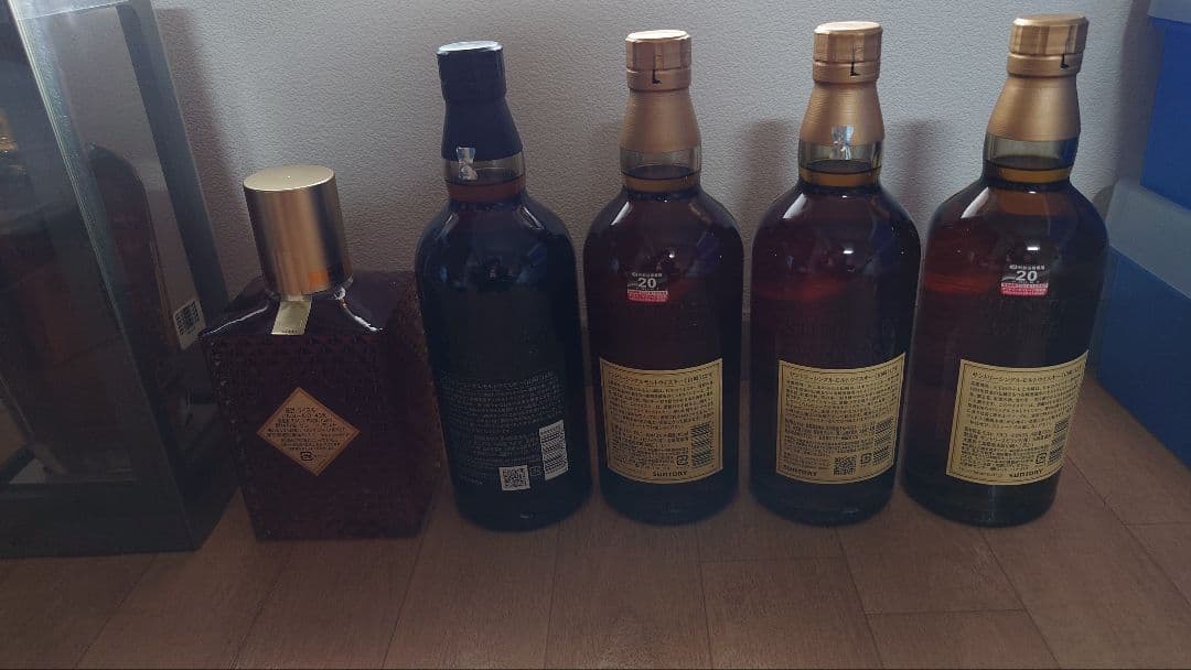 未開栓：山崎18年・12年・IWハーパー12年・REVOLUCION計6本セット