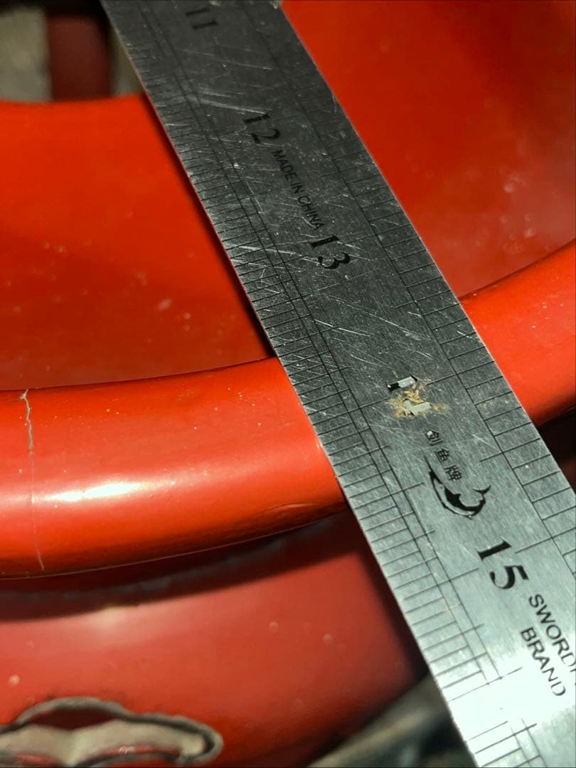 アンティーク　塗り物　漆　りん　台　けいす　木製　特大 おりん　仏具