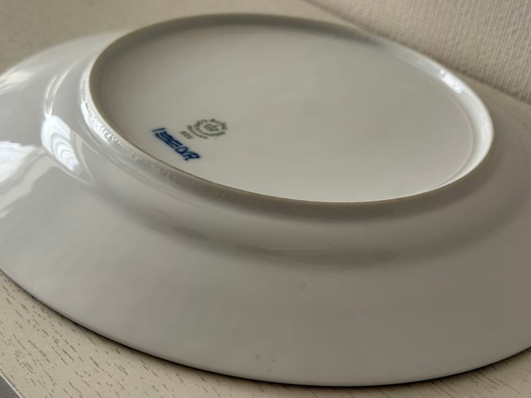 ロイヤルコペンハーゲン　ブルーフルーテッド　ハーフレース　プレート　大皿