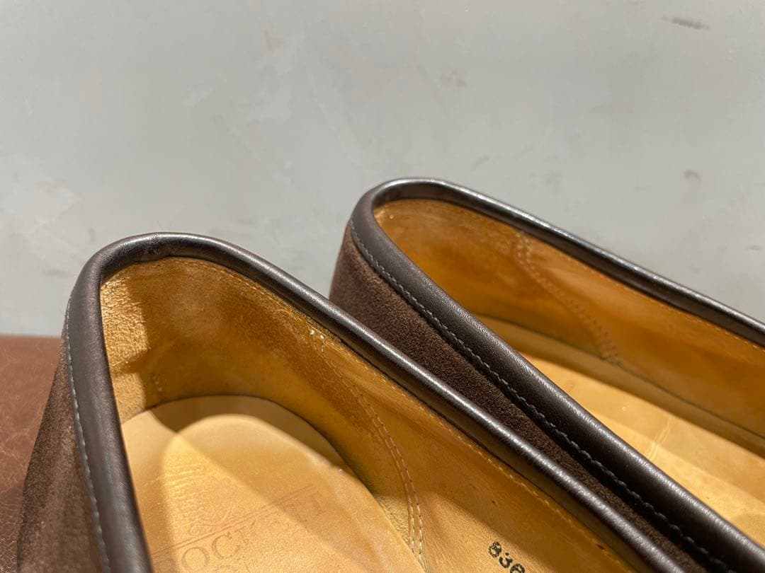 Crockett&Jones Boston ブラウンスエード