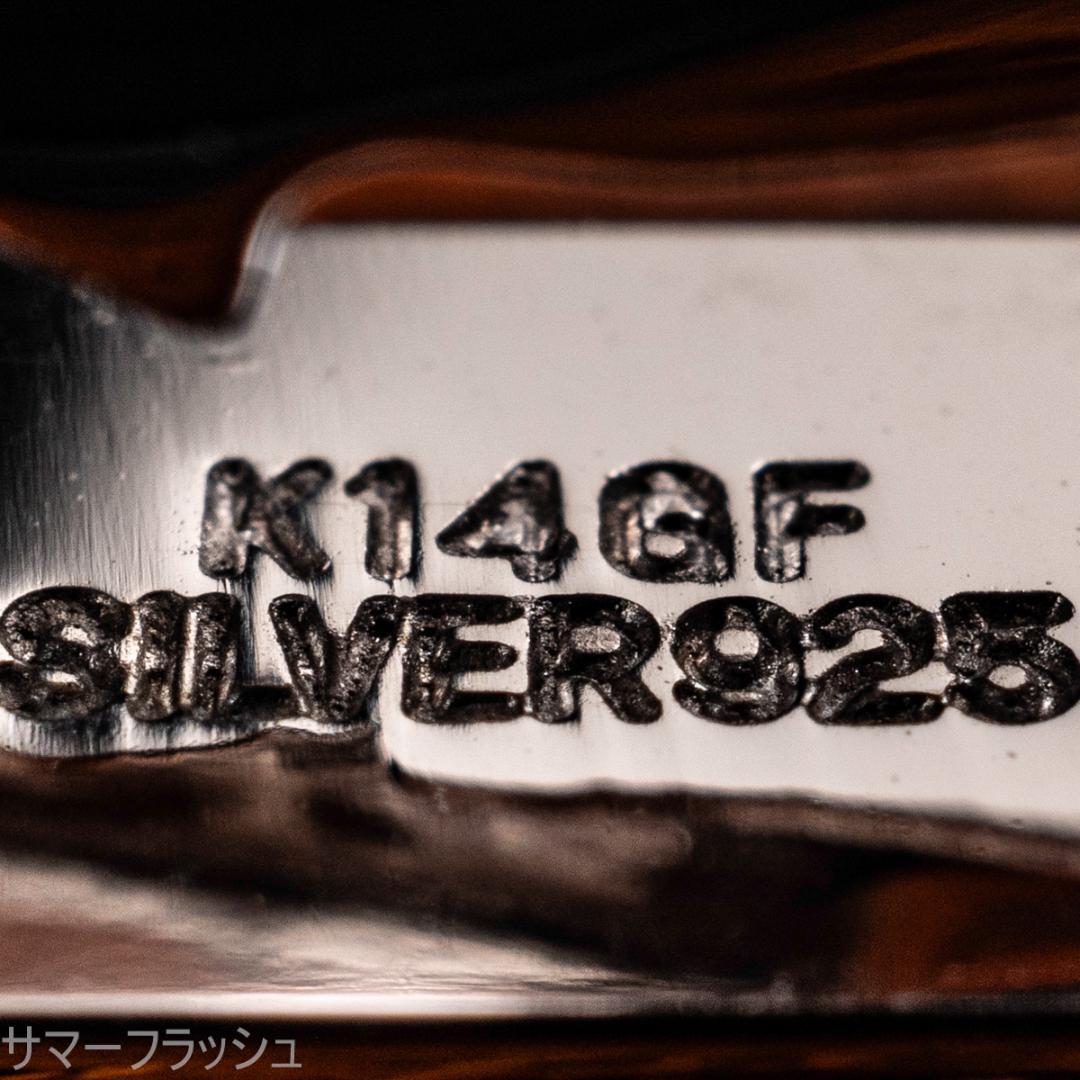 至高のネクタイピン Burberryバーバリー silver925×k14