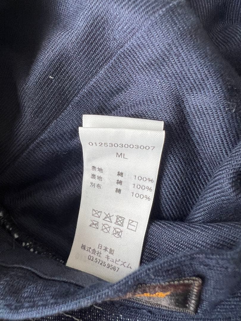 【極美品】visvim MOTORS CLUB BUCKLEY CAP DMGD