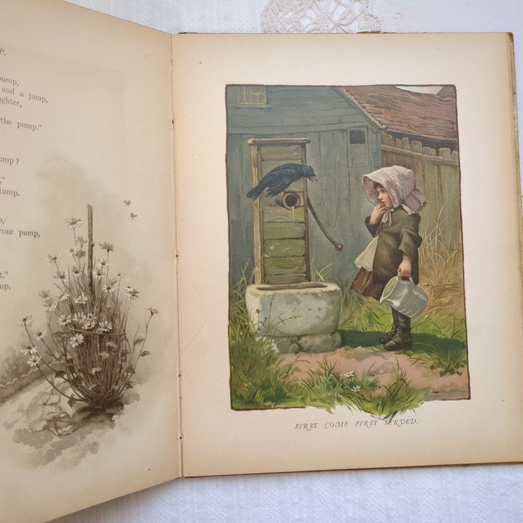 超稀少 1888年 アーネストニスター ハリエットベネット絵本 ヴィクトリアン