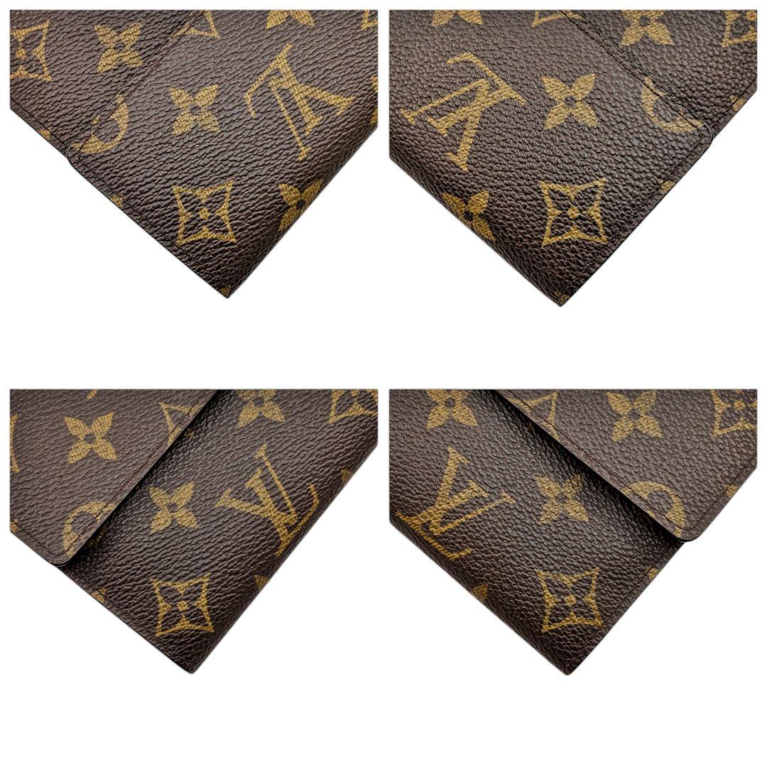 【外観美品】ルイヴィトン モノグラム ポシェット ポルトモネ クレディ 長財布