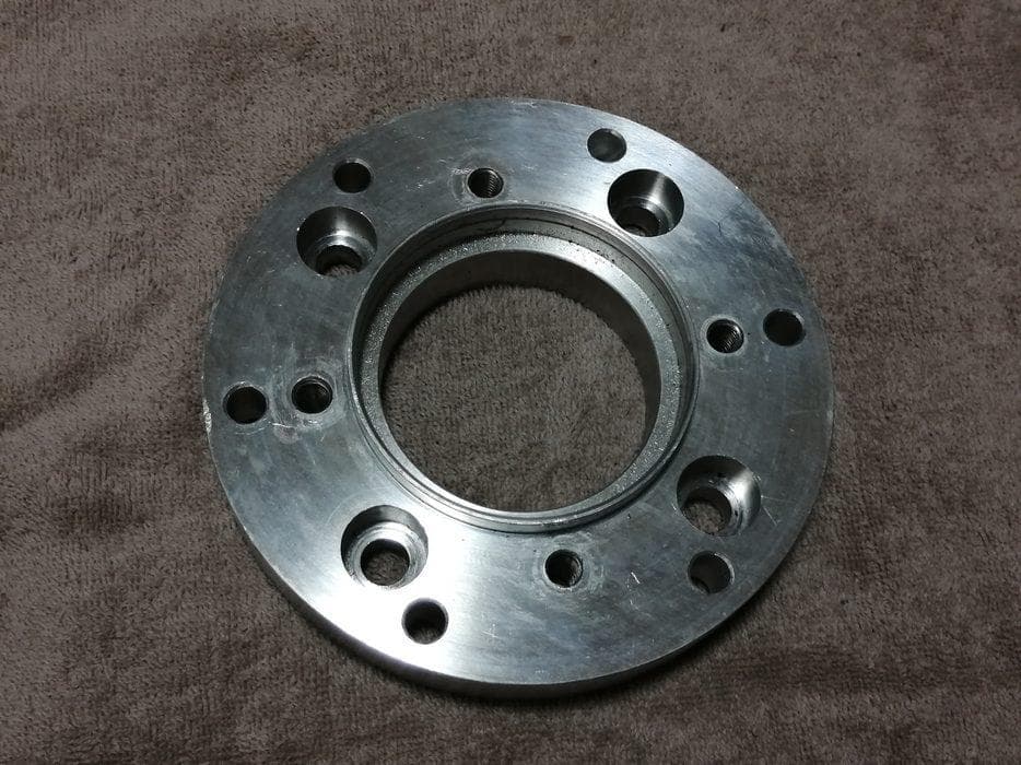 ジャイロ系 10インチ バリ山 アルミ スペーサー SSRキャップ