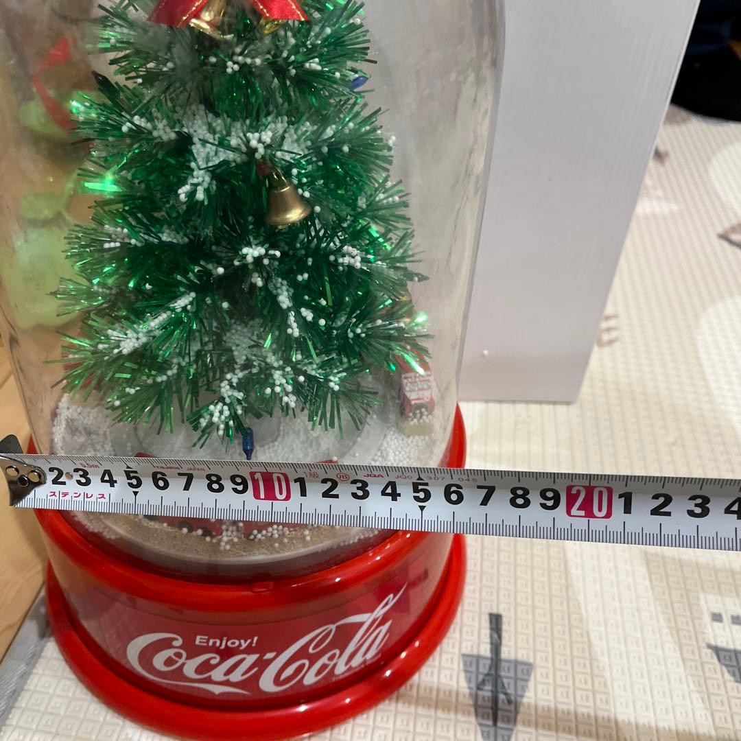 Coca-Cola クリスマスツリー ライト付き