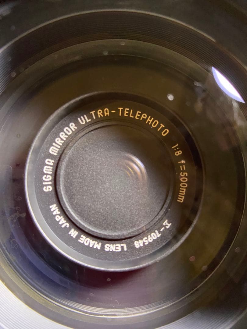 レンズ(単焦点) Sigma mirror ultra-Telephoto 1;8 f=500mm