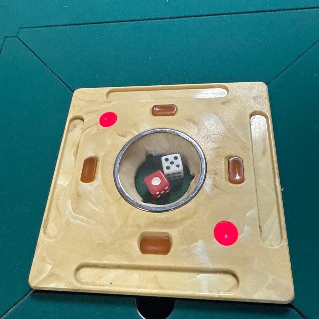 【全自動麻雀卓】　アモス　マーテル　ギャバン枠　サイドテーブル2個　マット新品