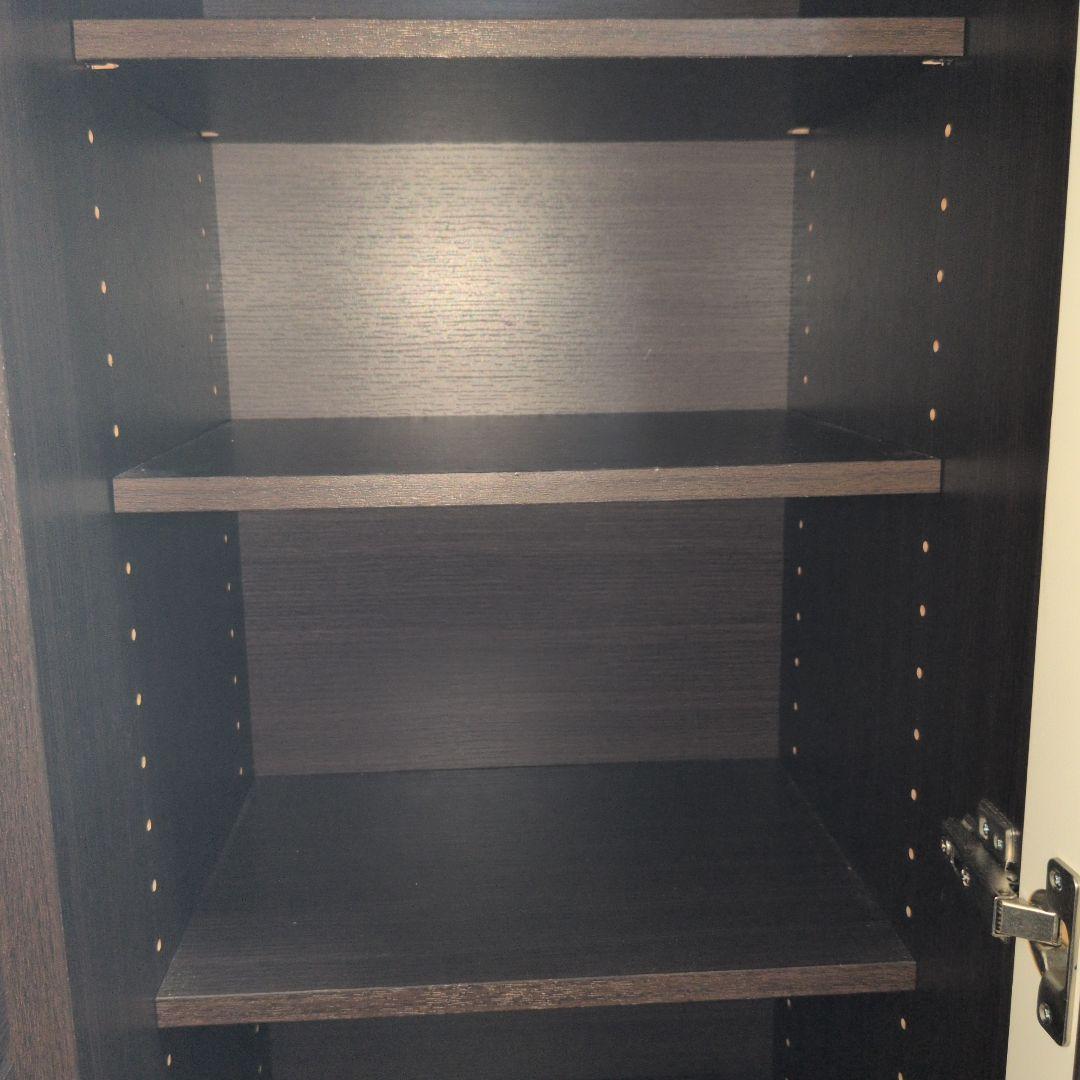 ニトリ レンジ台 食器棚 カップボード 木目調