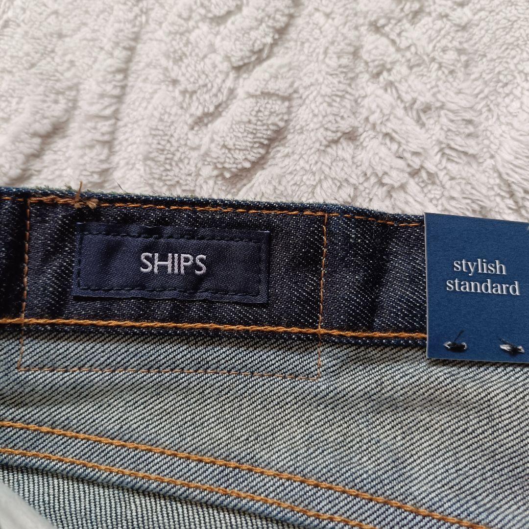 【未使用】SHIPS オイカワデニム セルビッチ 5ポケット デニム 32
