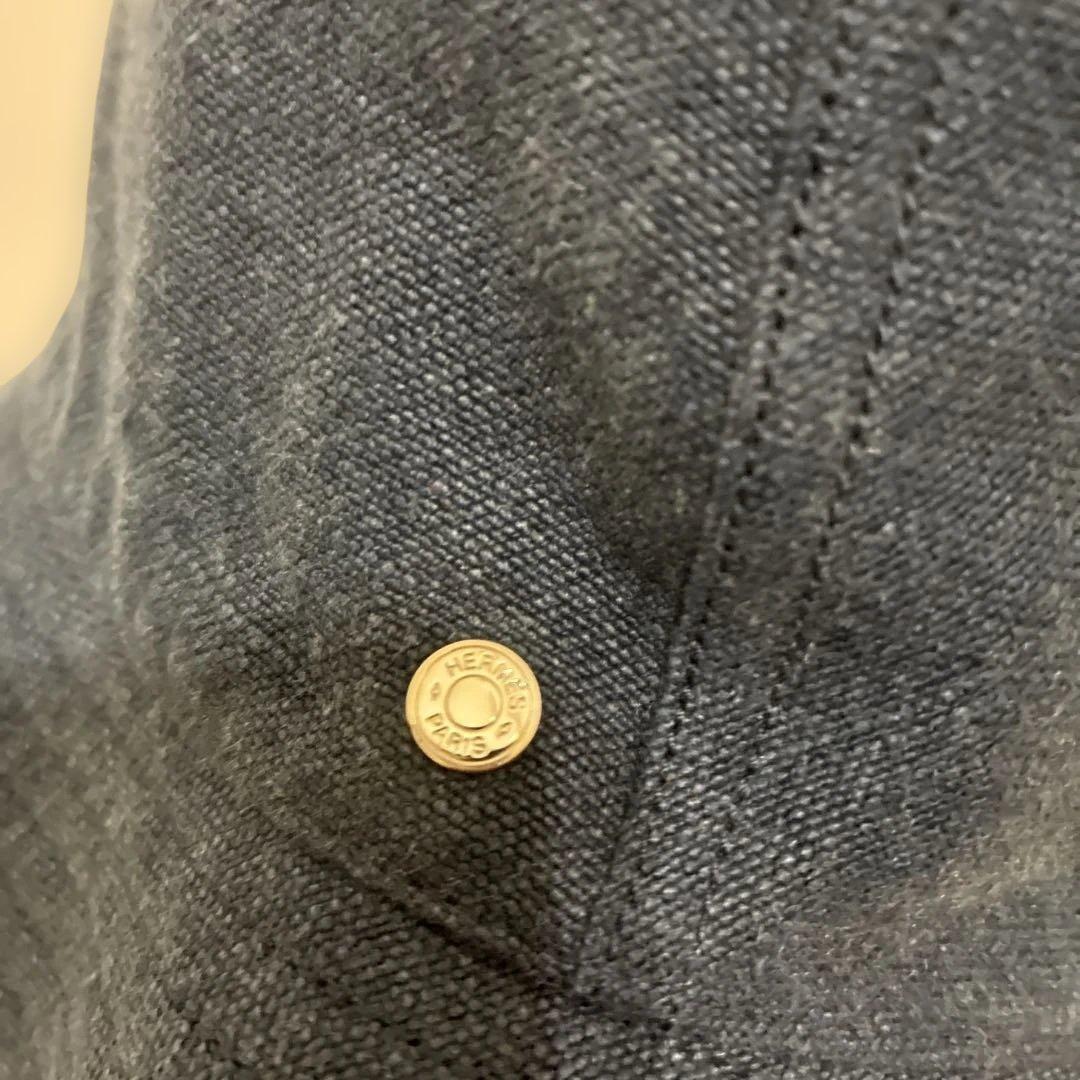 エルメス　デニム　帽子　コレット　58サイズ