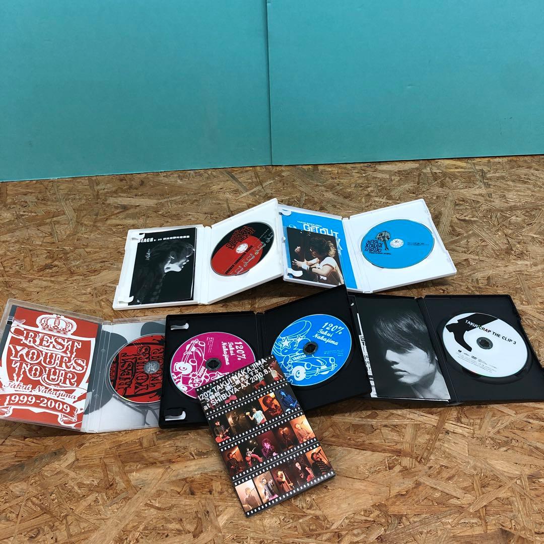 D5601 Takui Nakajima 中島卓偉 DVD まとめ売り