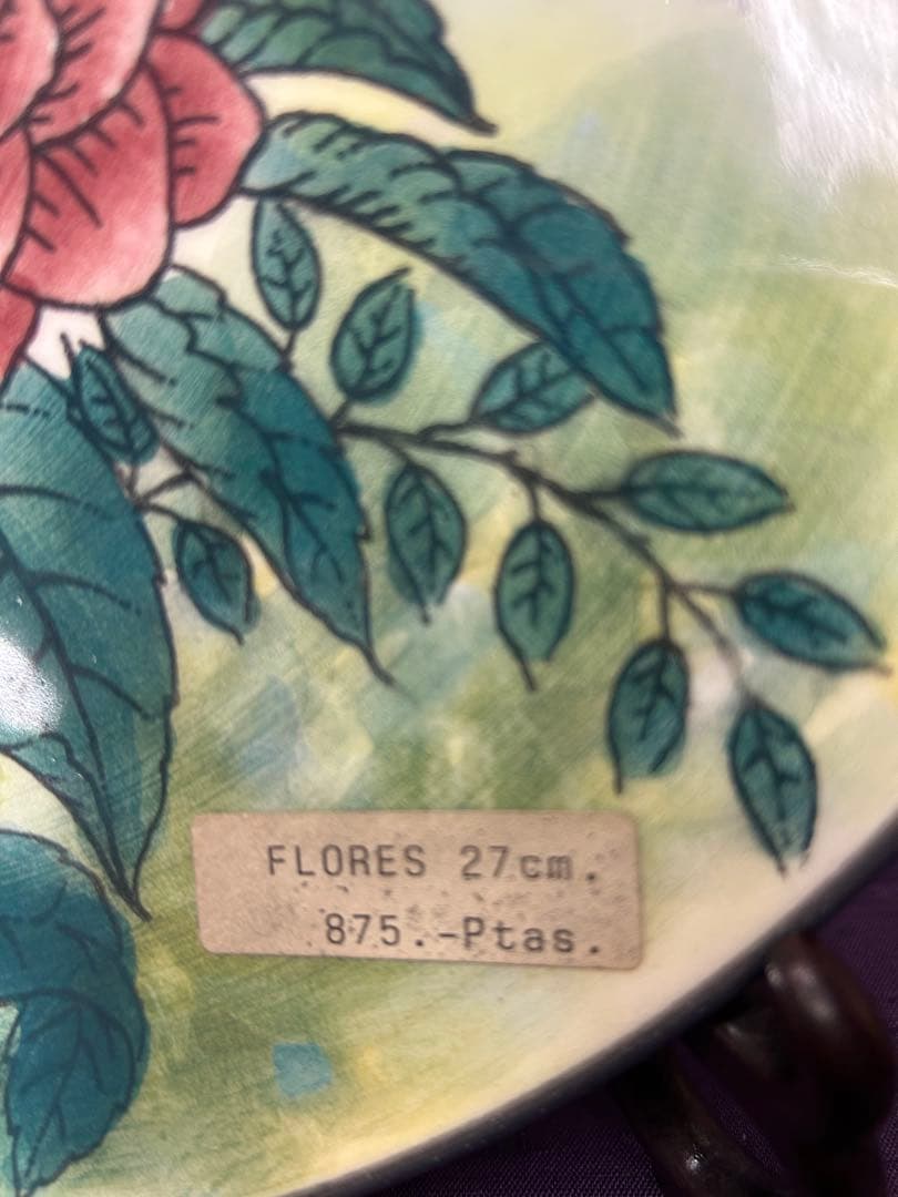 海外購入　飾り皿