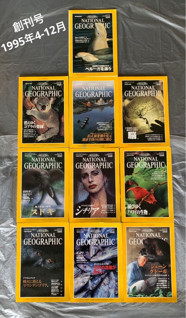 45冊 National Geographic ナショナルジオグラフィック